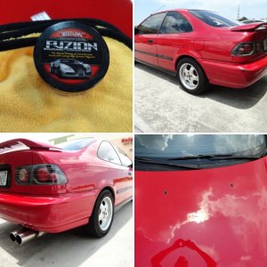 honda paint correction