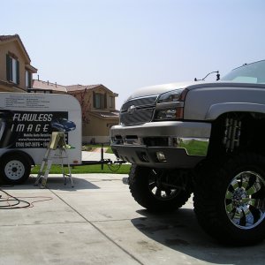 4x4 Chevy Dura Max (mini detail)