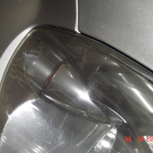 Head light cover after