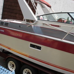Boat after polishing