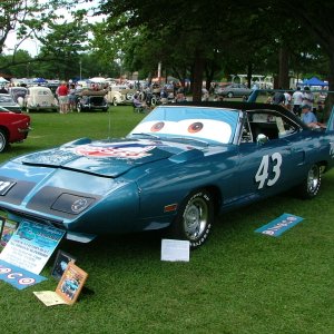 The king from the movie Cars after only1 product from Poorboysworld