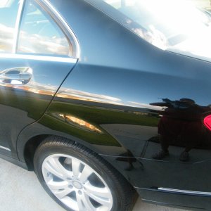 look at the clouds? all from CG's 3N nano polish and M-seal