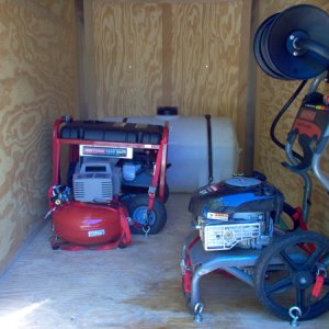 Inside shot of Trailer