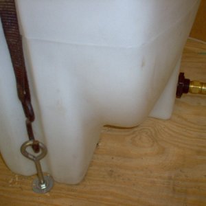 Water Tank Inside Trailer