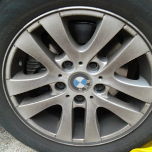 BMW 325i Wheel Before