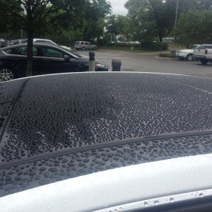 PBL Glass Coating Panoramic roof front