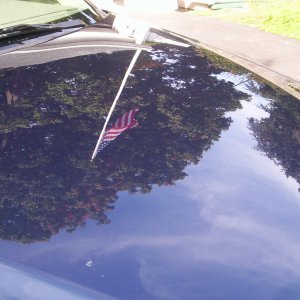 Customer tried scratch removal with scrubbie pad