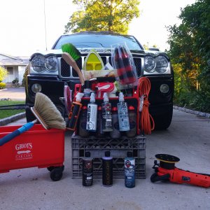 Random pic of my @006 Jeep Grand Cherokee Overland