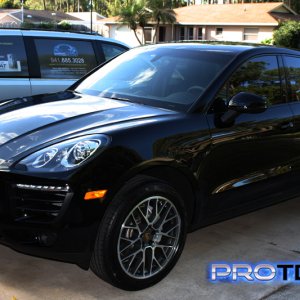 2016 Porsche Macan Wearing Opti-Coat Pro