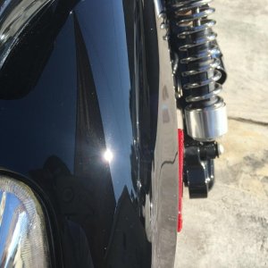 Rear Panel Sun Reflection
