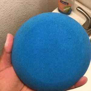 Blue Foam Pad After