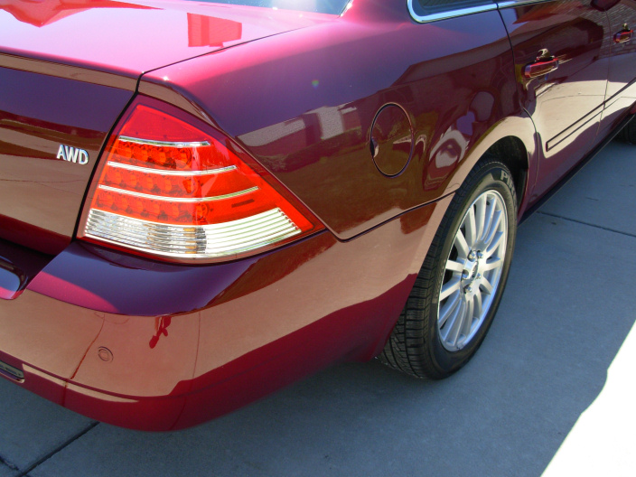 2005 Mercury Montego Premier AWD, rear passenger side