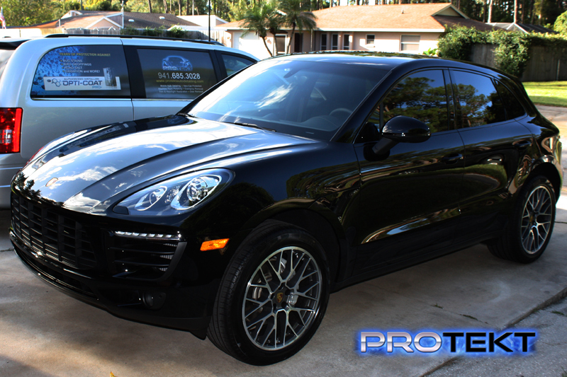 2016 Porsche Macan Wearing Opti-Coat Pro