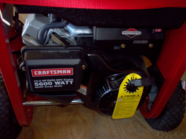 Craftsman Generator for my Detail Trailer