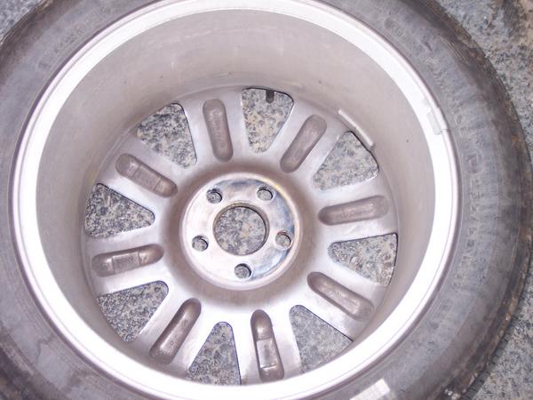 dirty wheel
