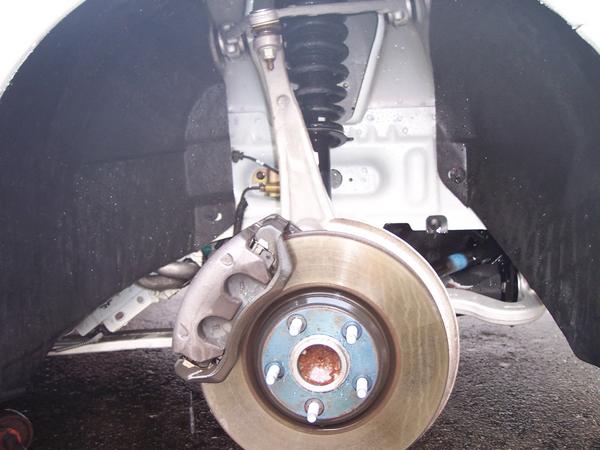 front wheel well clean