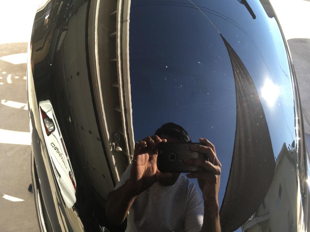 Gas Tank Sun Reflection