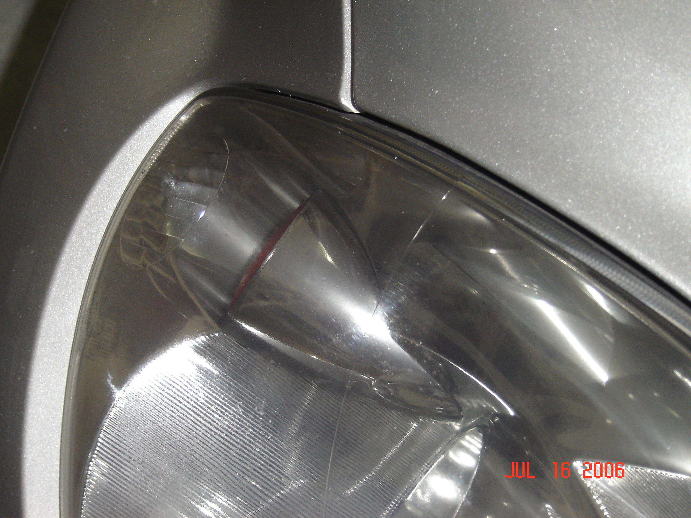 Head light cover after