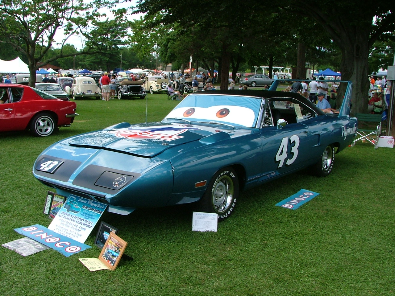 The king from the movie Cars after only1 product from Poorboysworld